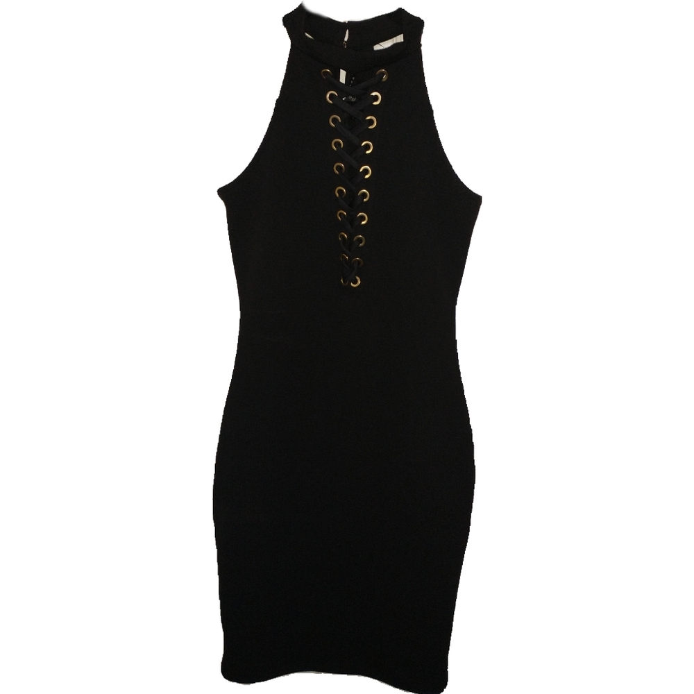 Black Halter dress 👗 small